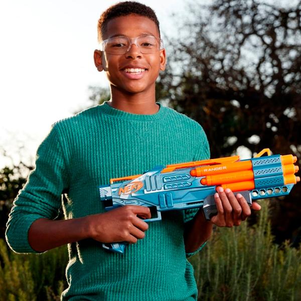 Blaster Hasbro Nerf Elite 2.0 F4186 8+/ Săgeți/ Blue photo 3 Blaster Hasbro Nerf Elite 2.0 F4186 8+/ Săgeți/ Blue photo 3