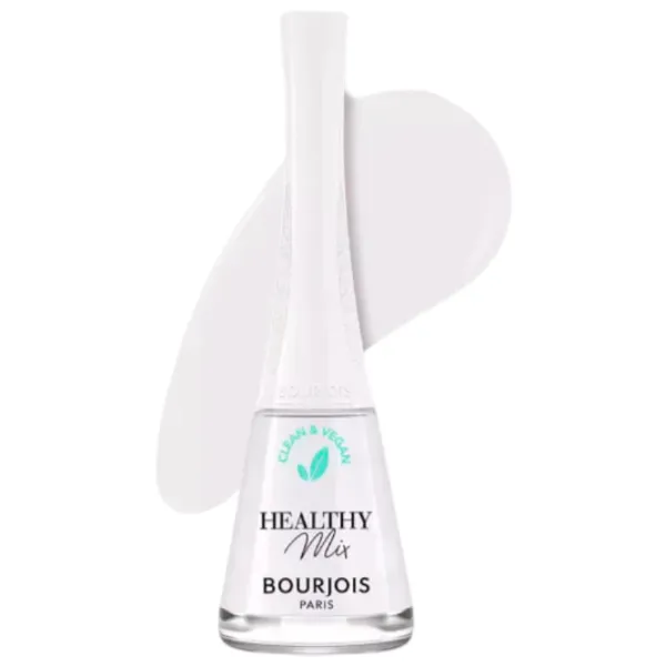 Лак для ногтей Bourjois Healthy Mix Nail Polish 9 мл/ White photo 1 Лак для ногтей Bourjois Healthy Mix Nail Polish 9 мл/ White photo 1