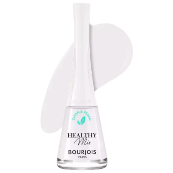 Лак для ногтей Bourjois Healthy Mix Nail Polish 9 мл/ White photo 1 Лак для ногтей Bourjois Healthy Mix Nail Polish 9 мл/ White photo 1