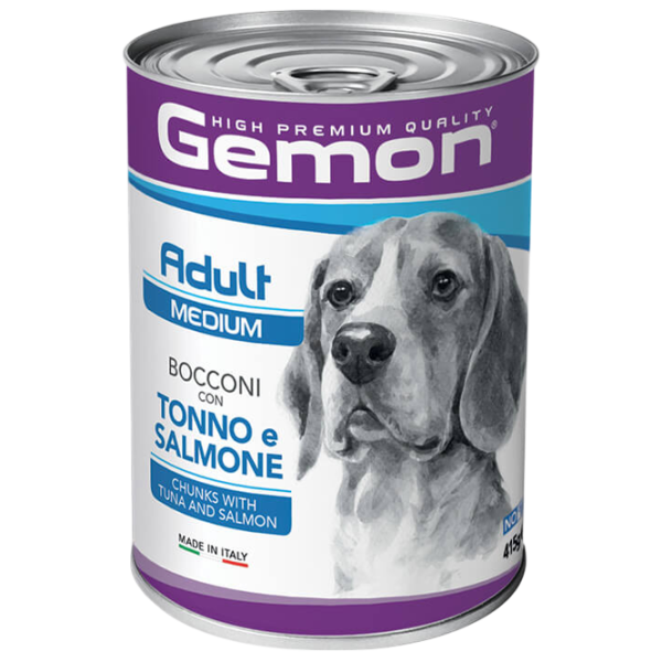 Hrană pentru câini umedă Monge Gemon Dog Medium M38788 0.415 kg / Somon, ton photo 1 Hrană pentru câini umedă Monge Gemon Dog Medium M38788 0.415 kg / Somon, ton photo 1