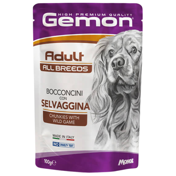 Hrană pentru câini umedă Monge Gemon M30062 0.1 kg / Somon photo 1 Hrană pentru câini umedă Monge Gemon M30062 0.1 kg / Somon photo 1