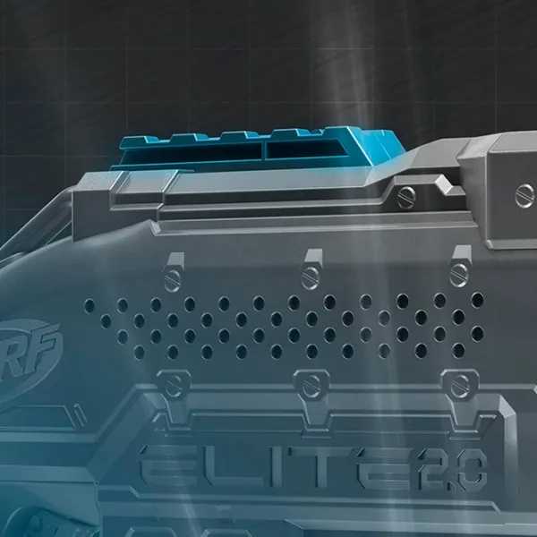 Blaster Hasbro Nerf Elite 2.0 Warden DB8 E9959 8+/ Săgeți/ Blue photo 4