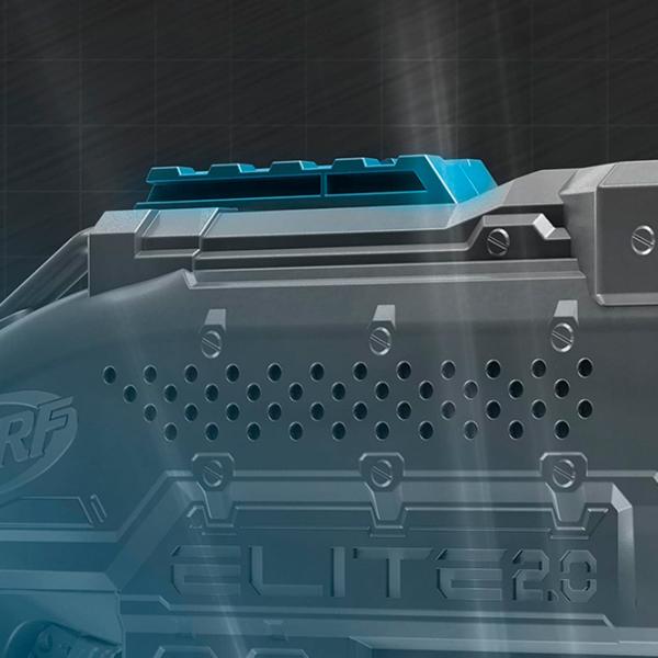 Blaster Hasbro Nerf Elite 2.0 Warden DB8 E9959 8+/ Săgeți/ Blue photo 4