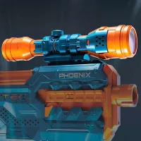 Blaster Hasbro Nerf Elite 2.0 Phoenix CS6 E9961 8+/ Săgeți/ White photo 4