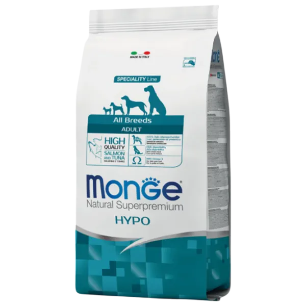 Hrană pentru câini umedă Monge Natural HYPO M01116 2.5 kg / Somon, ton photo 1 Hrană pentru câini umedă Monge Natural HYPO M01116 2.5 kg / Somon, ton photo 1