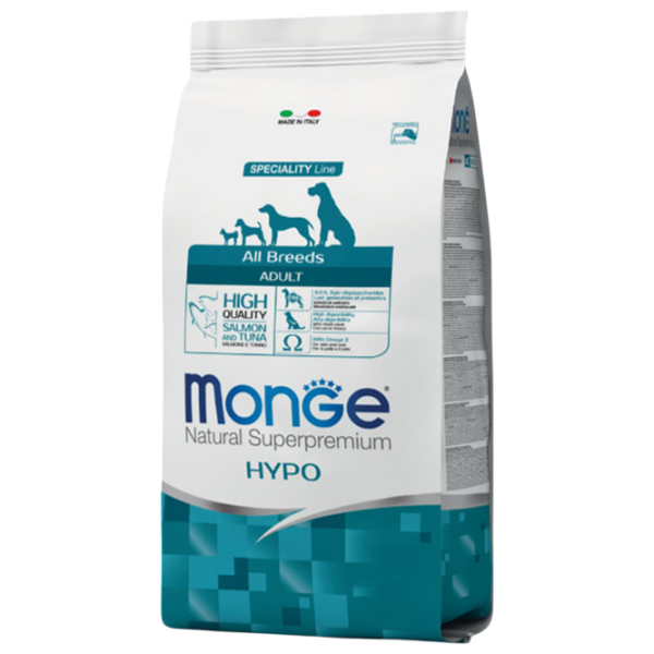 Hrană pentru câini umedă Monge Natural HYPO M01116 2.5 kg / Somon, ton photo 1 Hrană pentru câini umedă Monge Natural HYPO M01116 2.5 kg / Somon, ton photo 1