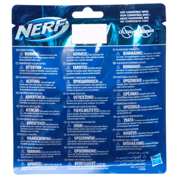Боеприпасы Hasbro Nerf Elite 2.0 F0040 Стрел/ Blue photo 3