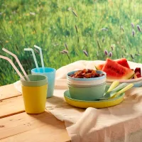 Набор стаканов Ikea Kalas 0.23л / Полипропилен / Разноцветный photo 4