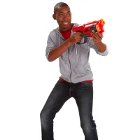 Blaster Hasbro Nerf Nstrike Mega Cycloneshock A9353 8+/ Săgeți/ Red photo 2