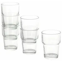 Set de pahare Ikea Reko 0.17l / Sticlă / Transparent