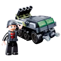 Конструктор Sluban Космический танк Танк/ Разноцветный