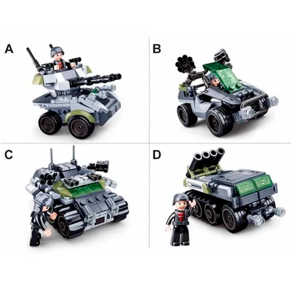 Constructor Sluban Tanc cosmic Tanc/ Multicolor photo 4