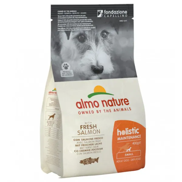 Hrană pentru câini uscată Almo Nature Fresh Salmon 0.4 kg/ Somon photo 1 Hrană pentru câini uscată Almo Nature Fresh Salmon 0.4 kg/ Somon photo 1