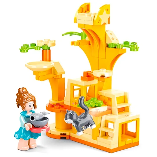 Constructor Sluban Pet Amusement Park Animale/ Multicolor photo 7