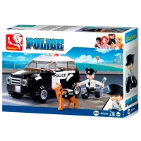 Constructor Sluban Suv Patrol Car Mașină/ Multicolor
