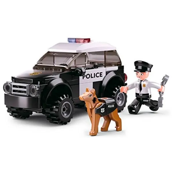 Constructor Sluban Suv Patrol Car Mașină/ Multicolor photo 2