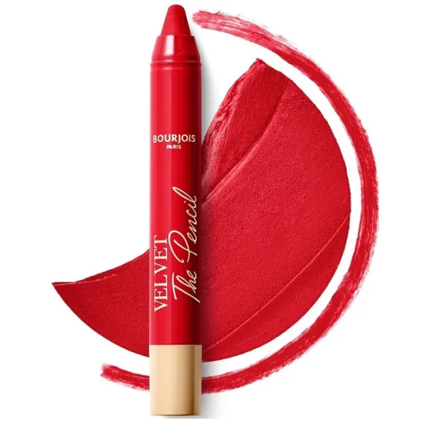 Карандаш для губ Bourjois Velvet ROUGE ES-CARMIN/ Красный photo 2 Карандаш для губ Bourjois Velvet ROUGE ES-CARMIN/ Красный photo 2