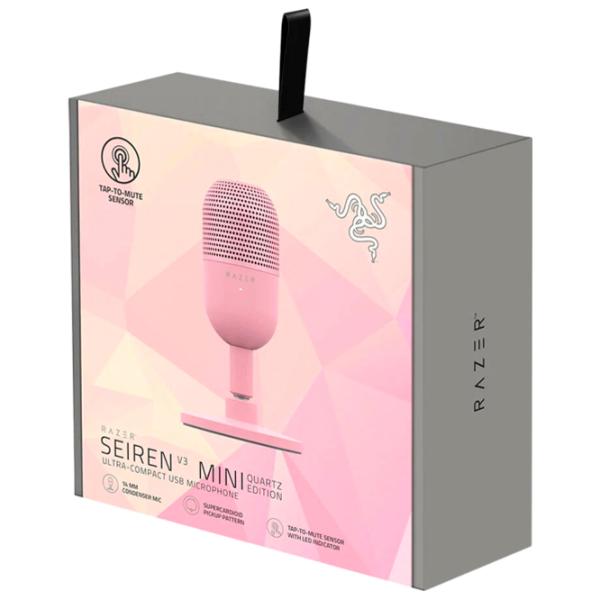 Микрофон Razer Seirēn V3 Mini Кварцевый photo 4