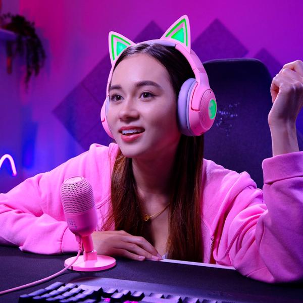 Микрофон Razer Seirēn V3 Mini Кварцевый photo 6