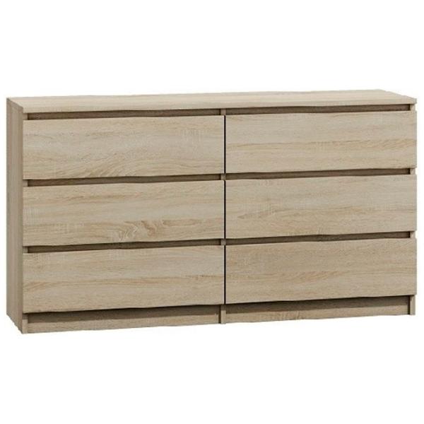 Comodă TopEshop Malwa M6 77 x 140 x 40/ LPAL/ Stejar Sonoma photo 1 Comodă TopEshop Malwa M6 77 x 140 x 40/ LPAL/ Stejar Sonoma photo 1
