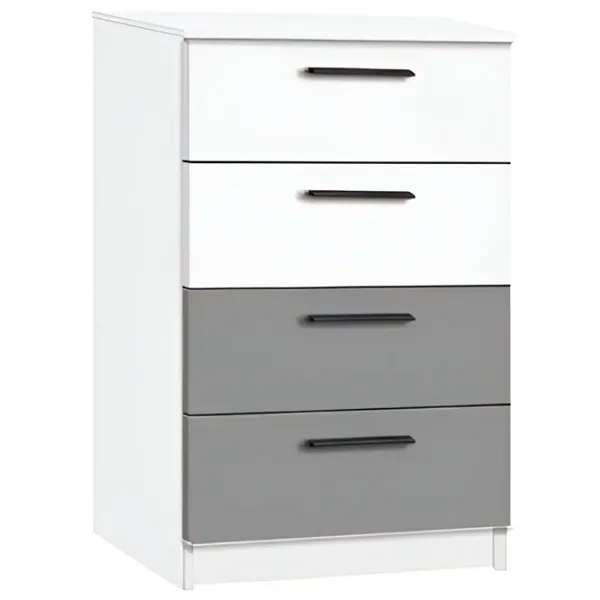Комод Modern Andi 4S 88 x 60 x 38см/ ДСП/ Серый photo 1