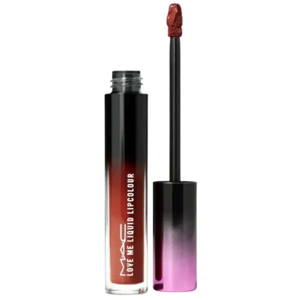 Ruj de buze Mac Love Me Liquid Lipcolour Stick cu aplicator/ Sangria Red photo 1