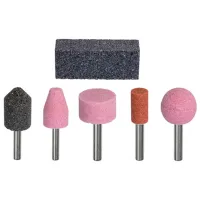 Set de pietre abrazive Wolfcraft 2144000 Pentru șlefuire