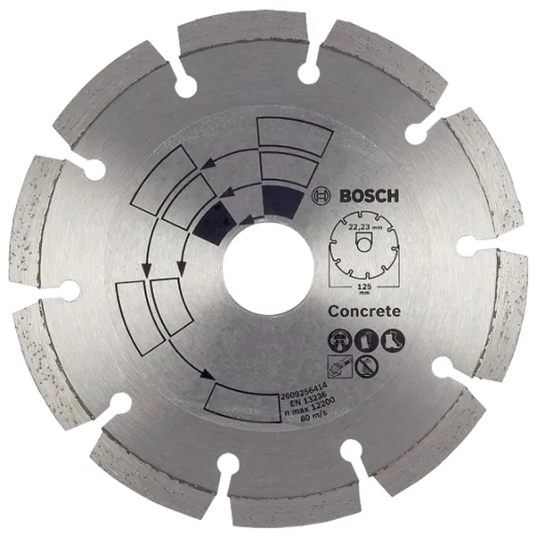 Disc diamantat segmentat Bosch 2609256414  photo 1