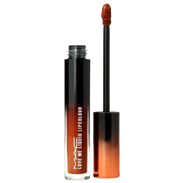 Губная помада Mac Love Me Liquid Lipcolour Стик с апликатором/ Amber Orange photo 1