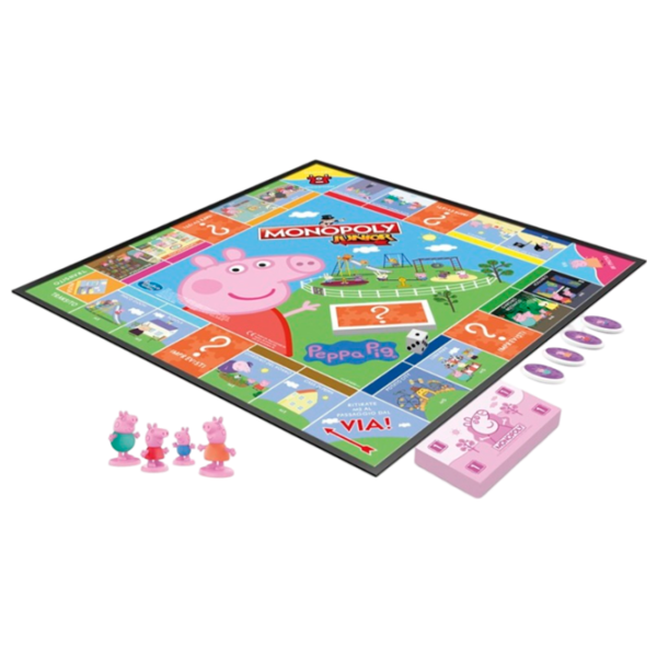 Настольная игра Mattel Junior Peppa Pig 5+/ Развитие photo 1 Настольная игра Mattel Junior Peppa Pig 5+/ Развитие photo 1
