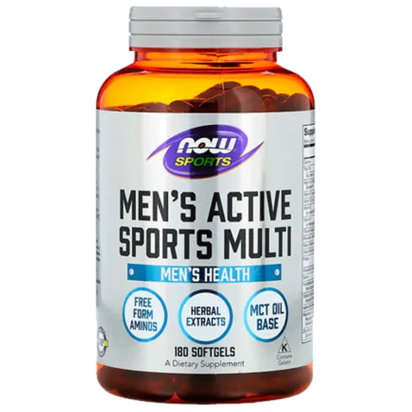 Vitamine și minerale Now Foods MEN'S ACTIVE SPORTS MULTI 180 SGELS (733739038913) 180 capsule photo 1 Vitamine și minerale Now Foods MEN'S ACTIVE SPORTS MULTI 180 SGELS (733739038913) 180 capsule photo 1