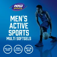 Vitamine și minerale Now Foods MEN'S ACTIVE SPORTS MULTI 180 SGELS (733739038913) 180 capsule photo 5