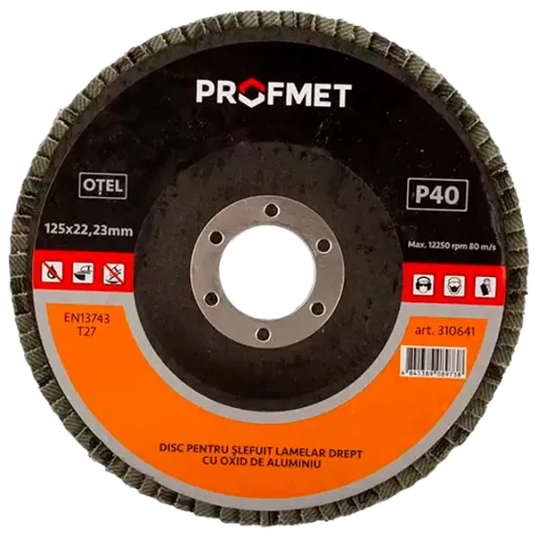 Диск лепестковый Profmet 310644  photo 1 Диск лепестковый Profmet 310644  photo 1