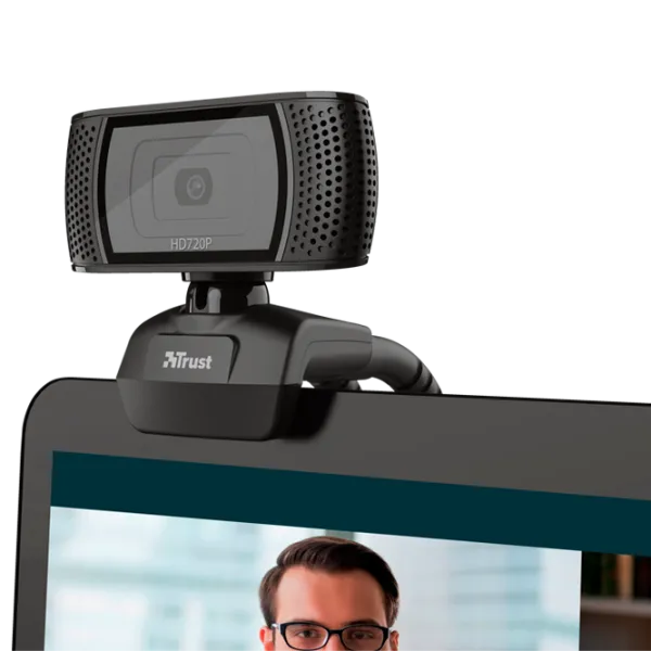 Web Camera Trust Trino 8 MP / Black photo 3