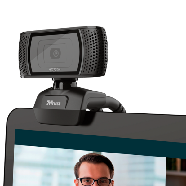 Web Camera Trust Trino 8 MP / Black photo 3