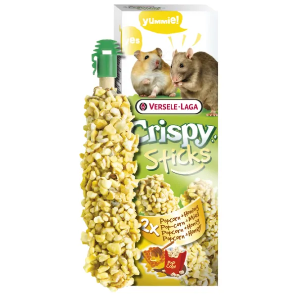 Hrană pentru rozătoare Versele-Laga Crispy Sticks Toate vârstele/ 0.1 kg photo 1 Hrană pentru rozătoare Versele-Laga Crispy Sticks Toate vârstele/ 0.1 kg photo 1