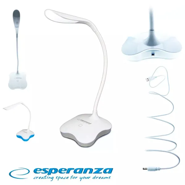 Lampă de masă Esperanza Mimosa White photo 5