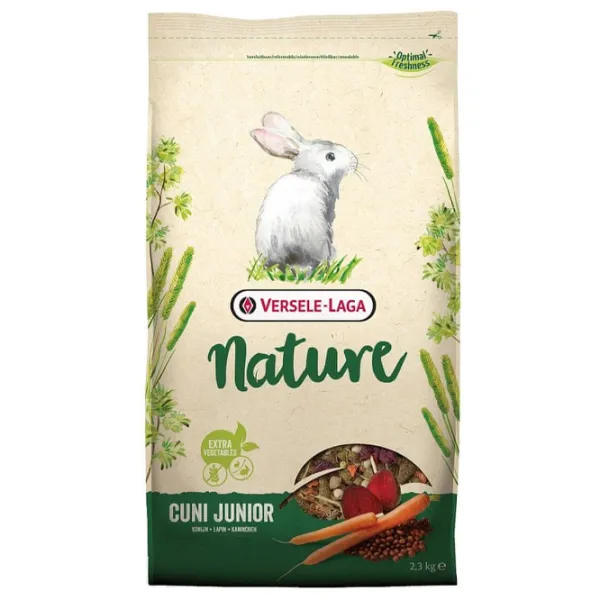 Hrană pentru iepuri Versele-Laga Nature Junior 1 - 8 luni/ 0.7 kg photo 1 Hrană pentru iepuri Versele-Laga Nature Junior 1 - 8 luni/ 0.7 kg photo 1