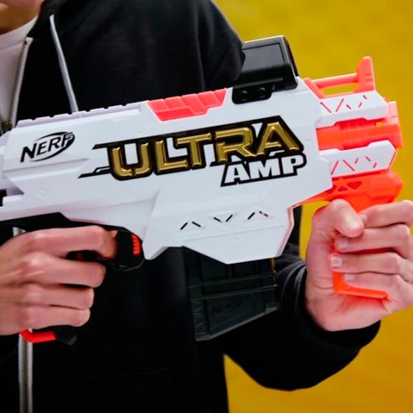 Бластер Hasbro Nerf Ultra Amp F0954 8+/ Стрел/ White photo 5 Бластер Hasbro Nerf Ultra Amp F0954 8+/ Стрел/ White photo 5