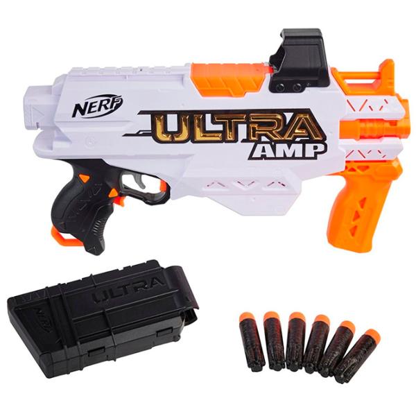 Бластер Hasbro Nerf Ultra Amp F0954 8+/ Стрел/ White photo 6 Бластер Hasbro Nerf Ultra Amp F0954 8+/ Стрел/ White photo 6
