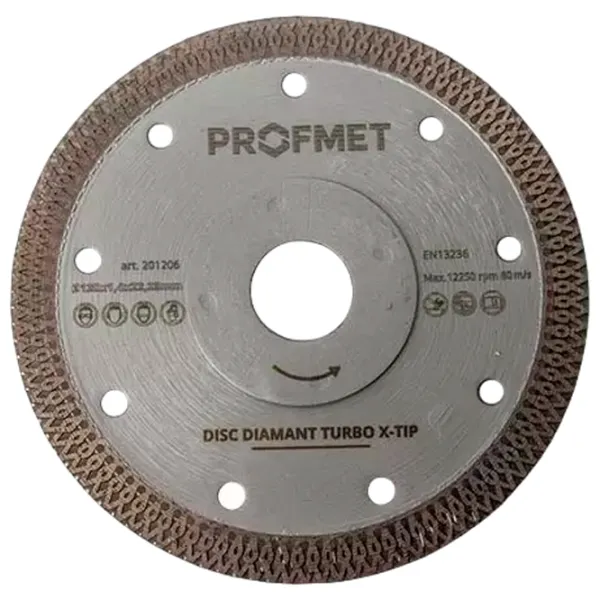 Диск алмазный сплошной Profmet 201206  photo 1
