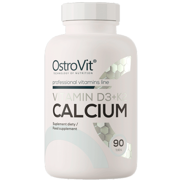 Витамины и минералы OstroVit Vitamin D3 + K2 + Calcium 90 tabs (5902232618624) 90 photo 1 Витамины и минералы OstroVit Vitamin D3 + K2 + Calcium 90 tabs (5902232618624) 90 photo 1