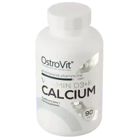 Витамины и минералы OstroVit Vitamin D3 + K2 + Calcium 90 tabs (5902232618624) 90 photo 2