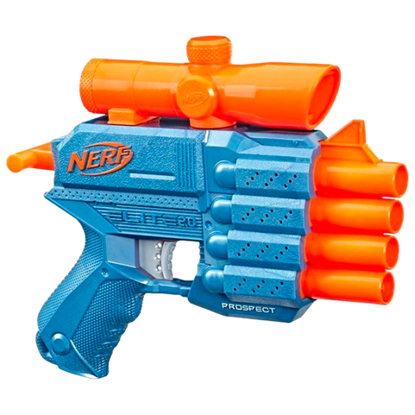Бластер Hasbro Nerf Elite 2.0 Prospect QS 4 F4190 8+/ Стрел/ Blue photo 1