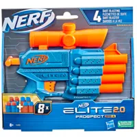 Blaster Hasbro Nerf Elite 2.0 Prospect QS 4 F4190 8+/ Săgeți/ Blue photo 2