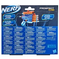 Blaster Hasbro Nerf Elite 2.0 Prospect QS 4 F4190 8+/ Săgeți/ Blue photo 3