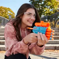 Blaster Hasbro Nerf Elite 2.0 Prospect QS 4 F4190 8+/ Săgeți/ Blue photo 5