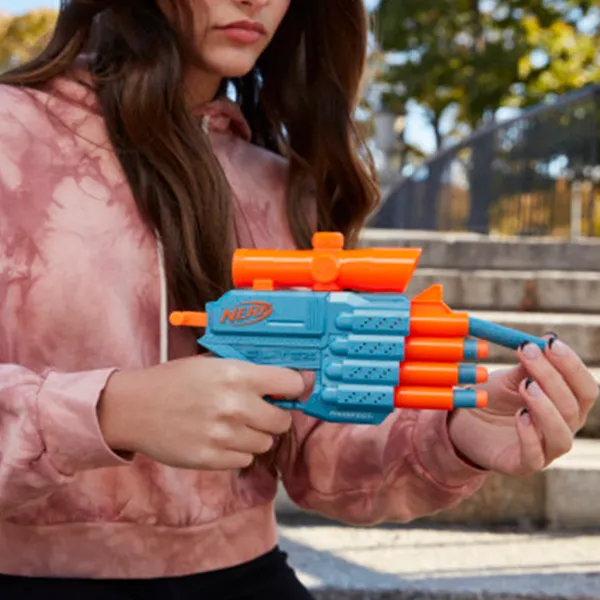 Бластер Hasbro Nerf Elite 2.0 Prospect QS 4 F4190 8+/ Стрел/ Blue photo 6