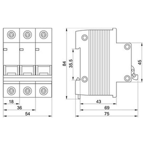 Автоматический выключатель IEK MVA21-3-013-C Модульная/ 13 A photo 6 Автоматический выключатель IEK MVA21-3-013-C Модульная/ 13 A photo 6