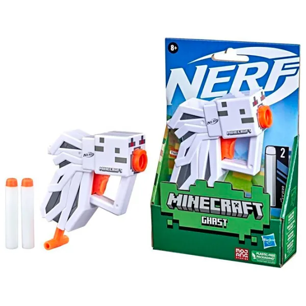Бластер Hasbro Nerf Minecraft MicroShots F4417 8+/ Стрел/ Разноцветный photo 2